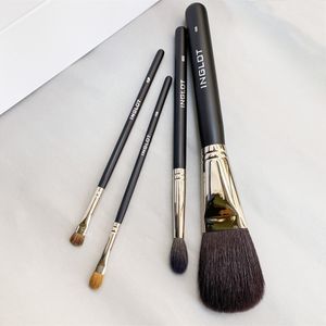 ING Makeup Brushes Set 1SS-POWDER 6SS/11S/13P Eye Shadow Blending Brush - Natural Bristles Cosmetics Beauty Tools