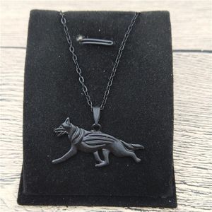 Pendant Necklaces German Shepherd Necklace Trendy Style Women Fashion Pet Jewellery Animal Dog