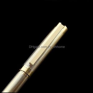 Gel Pens Writing Supplies Office & School Business Industrial Luxury Metal Twist Ballpoint Pen Signature Rollerball Stationery Gift Dropship