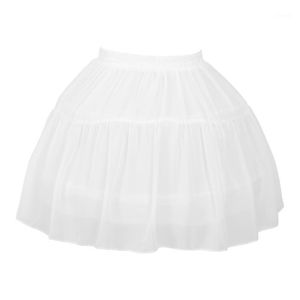 Spódnice Dzieci Petticoats for Formal Flower Girl Dress A Line Hoops Krótkie Crinoline Little Girls Kids Underskirt Ball Suknia