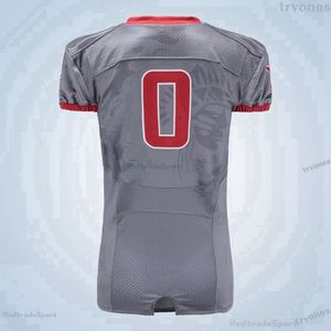 Mens Womens Kids Custom Football Jerseys Настраивайте имя Name Черный Белый Зеленый Синий Сшитые Рубашки Джерси S-XXXL B77