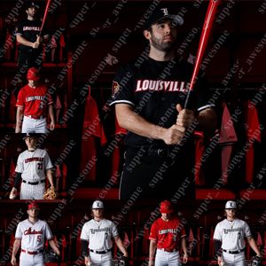 NCAA Ville Baseball Jersey Luke Smith Tim Borden II Ben Bianco Lucas Dunn Cooper Bowman Trey Leonard Evan Webster Seamus Barrett Tate