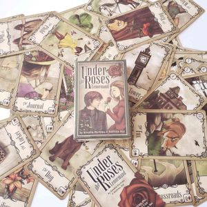 Nuove carte inglesi Mysterious Fortune Tarot Deck For Divination Fate Under Rose Lenormand Oracles gioco per feste in famiglia