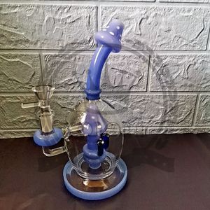 Recycler cam nargile petrol kuleleri ile 4mm kuvars banger tırnak kalın bongs erkek eklemi 14.5mm