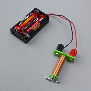 Electromagnet الكهرومغناطيسم العلوم الفيزيائية لعبة التجريبية مجموعة التكنولوجيا طلاب المدارس اللامنهجية فئة الفائدة