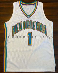 Mens Women Youth Vintage Baron Davis Basketball Jersey Embroidery add any name number