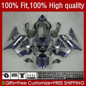 Honda Grey Blue CBR 600 F4I FS CC F4 I 600F4I CBR600 F4I 04 05 06 07 CBR600F4I 600CC 2004 2004 2006 2007 CBR600FS 04-07 OEM Body Kit