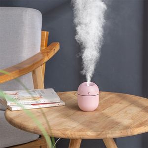 econic Mini Ultrasonic Air Humidifier Colorful Light USB Essential Oil Diffuser Car Purifier Aroma Anion Mist Maker With LED Lamp