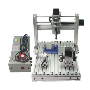 Mini CNC Router DIY Metal 3040 Engraving Milling Machine 400W DC Spindle Ball Screw with USB Port for Wood Caving