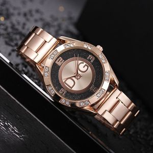 Wholesale best watches sale for sale - Group buy lady watches new brand luxury fashion rhinestone stainless steel quartz ladies wrist watches reloj mujer best sale montre de luxe