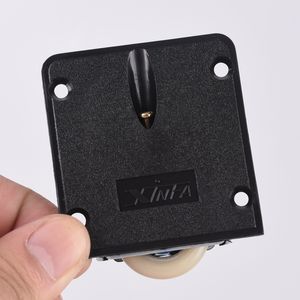 4 pieces furniture caster Sliding door pulley closet track cabinet nylon wheel household hardware282d