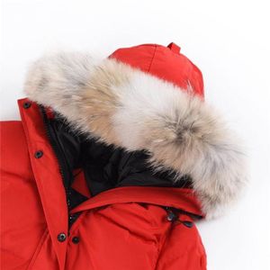 23 Womens Designers Winter Coats Down Parkas Ytterkläder Kläder Huven Vindbrytare Kvinnor Warm Big Fur Cloths Downs Jackor White Goose