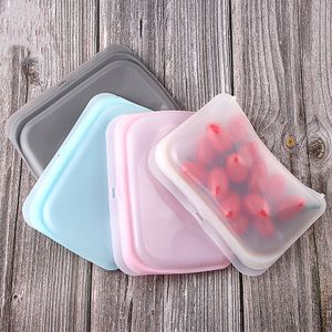 3 pcs sacos de silicone saco de armazenamento de alimentos selo de preservação de alimentos saco de alimentos silicone saco adequado para geladeiras, fornos de microondas 20 v2