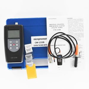 CM-1210B Digital portable Coating Thickness Gauge Tester Separate Type Thickness Meter Range 0~2000µm/0~80mil
