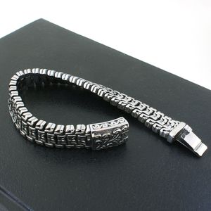 Smyckesarmband i rostfritt stål Personligt personligt sätt för god kvalitet för män gåva