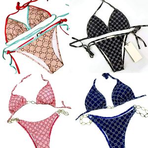 Swim Bikini-Anzug Sexy Designer-Badeanzüge Beach Ming Womans Biki Set Womens Letter Printed Suit