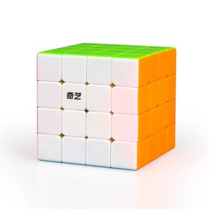 Qiyi 4 * 4 * 4 Magic Cube Touch Iniciante de Velocidade Profissional Jogo Mágico Cubo Educacional Educacional Brinquedo para Crianças Adult