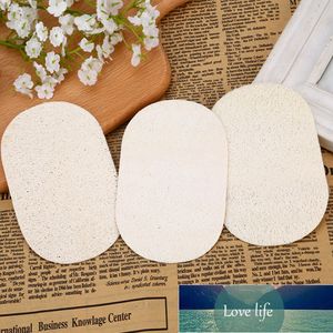 100pcs 8*13cm Natural Loofah Sponge Bath Shower Body Exfoliator Pads With Hanging Cotton Rope household