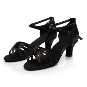 Kvinnors Skor Färg Mode Rumba Waltz Prom Ballroom Latin Salsa Dans Sandaler Bayan Sandalet Sandalias Mujer 2021