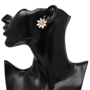 Wholesale turkey earrings resale online - Vintage Big Rhinetsone Stud Earrings For Women Girls Brincos Full Crystal Turkish Jewelry Retro Pendientes