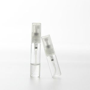 5 7 10 15 ml Mini Clear Glass Spray Frasco Atomizador Refilleable Frasco Frasco Névoa Fina Cosmética Recipiente de Amostra Cosmética R2021