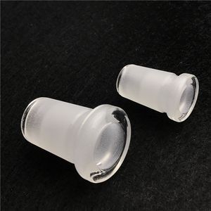 Mini Glass Adapter 10mm Female to 14mm Male Smoking Pipes 18mm Two Style Forsted Mouth Joint Smoke Water Bong Adapters IP