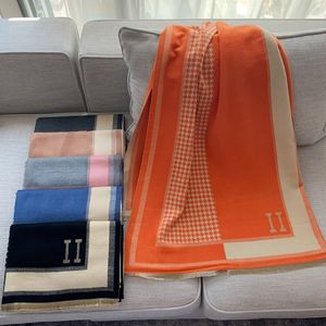 Luxury Designers Cashmere Jacquard Scarf For Women France Brand Designer Knit Scarves Fashion Letters Classic High Quality Scarfs Shawl Plaid Hijab Sciarpa