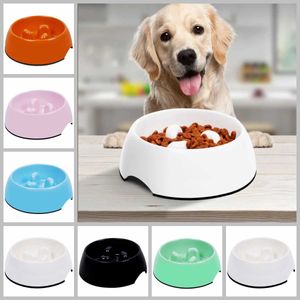 Wholesale slow feeder dog bowl for puppies for sale - Group buy Large Dog Bowl Slow Feeder Pet puppy Prevent Obesity Down Eating Feeder s for Fast Eaters Puppy Cat Dish