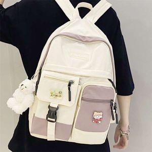 Joypessie мода женские женщины, как рюкзак для девочки-подростка Kawaii путешествия рюкзак водонепроницаемый нейлон простая школьная сумка mochilas 210929