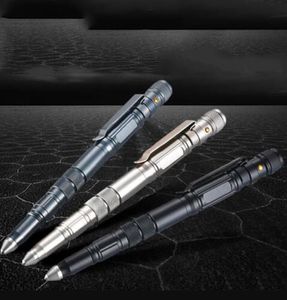 Wholesale multi tool led light for sale - Group buy EDC Multifunction Self Defense Tactical Pen with LED Light Emergency Multi Tools ATP84