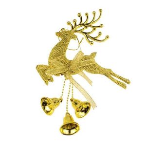 Decorazioni natalizie Buon albero di palline d'oro argento per la decorazione di Natale Ornamento Ciondolo appeso per decorazioni per feste di renne