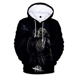 Mäns Hoodies Sweatshirts Dead By Daylight 3D Print Horror Game Streetwear Men Kvinnor Casual Fashion Hoodie Pullover Hiphop Cosplay Swearsh