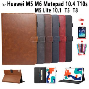 Huawei MatePad 11 T10S T10 T8 10.4 Pro 10.8 MediaPad T5 M5 Lite 10 8 M6 10.8 스마트 커버