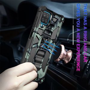 Camouflage iPhone Case Shockprooof Cases Cover with Bracket for Samsung Galaxy S20 S21FE A32 A51 A52 A72 A82 5G