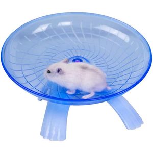 Small Animal Supplies Hamster Flying Saucer Exercise Wheel Silent Jogging Running Spinner Toy For Gerbil Rat Guinea Pig Mice