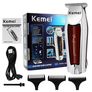 Cord Cordless Hair Trimmer Professional For Men Electric Clipper Beard Cutting Machine Edge Outlines Detail 220119