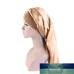 Elastic Wide Edge Catin Cabelo Cabelo Longo Chapéus Dormir Chapéus Envoltório Noite Cap De Cabelo Capas De Cabelo Para As Mulheres Homens Unisex Cap Bonnet Preço de Fábrica Especialista Qualidade Mais Recente