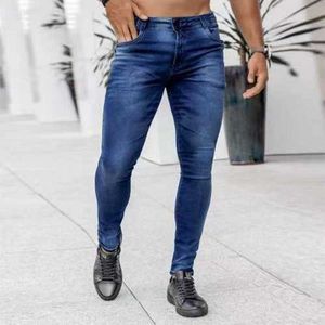 Jodimitty męskie spodnie dresowe Sexy Dżinsy Spodnie Casual Lato Jesień Męski Skinny Spodnie Slim Biker Outwears Harajuku Spodnie 3XL X0621