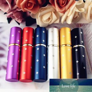 12pcs/lot Top Quality 10ml Perfume Bottles Empty Metal Spray Atomizer Refillable Makeup Glass Perfume Atomizers1