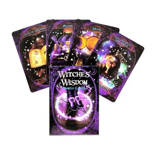 Heißer Verkauf Hexen Weisheit Oracle Karte Tarot Karten Mystische Führung Deck Wahrsagerei Unterhaltung Partys Brettspiel 48 Blatt/Box