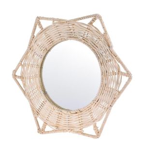 Mirrors Mirror Wall Decor Bathroom For Design Vintage Wall-Mounted Decorative Living Room Circle Small