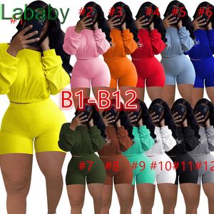 Plus Size Women Tracksuits Två bitar Outfits Designers Kläder 2021 Bat Sleeve Topp Leggings Kvinnor Byxor Ställ Jogging Passar Ny mode