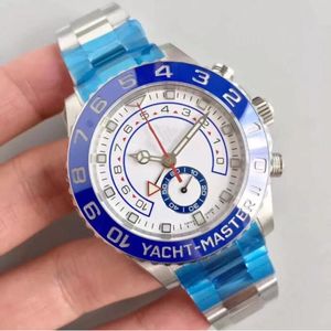 6 스타일 남성용 시계 대형 44mm 자동 시계 스테인레스 스틸 접이식 걸쇠 2813 무브먼트 빛나는