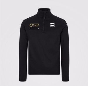 F1 Formula One Team Logo Personalizzato Motorsport Girocollo estivo Abbigliamento da lavoro ad asciugatura rapida Racing Top casual di grandi dimensioni