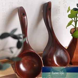 Cucchiaio per riso per acqua in legno naturale Cucchiaio per acqua da cucina Cucchiaio per secchiello in legno per la casa Utensile da cucina per la casa Accessori per la cucina Design esperto di prezzi di fabbrica Qualità Ultima