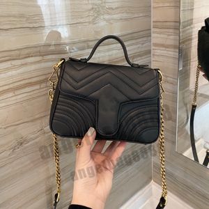 Luxury Designer Brand Fashion Shoulder lady Borse Borse Donna catene lettera borsa telefono borsa portafoglio 2021 temperamento cross body totes classico ultimo