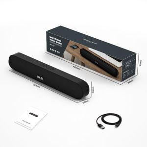 Draagbare luidsprekers HY-67 De 2021 Heavy Bass Sound Wireless On TV Home Desktop Theater Soundbar Stereo Bluetooth-luidspreker
