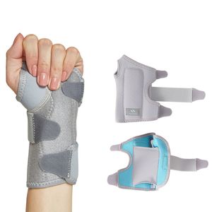 AdjustableCarpal Tunnel Wrist Brace Splints Wrist Support for Arthritis Tendonitis Night Sleep with Palm Massage Pad Right Left Hand 1PCS