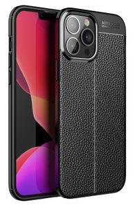 iPhone 13 Pro最大12 11 XS XR 6 7 8プラスアンチスリップ対アンチノック衝撃携帯電話バックカバーのためのソフトライチパターンTPUの電話ケース