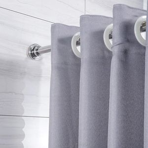 Wholesale spring curtain rod for sale - Group buy Hangers Racks Extendable Spring Tension Rod Clothes Drying Po Le Stainless Steel Shower Curtain Retractable Bathroom Jy1 Dropship